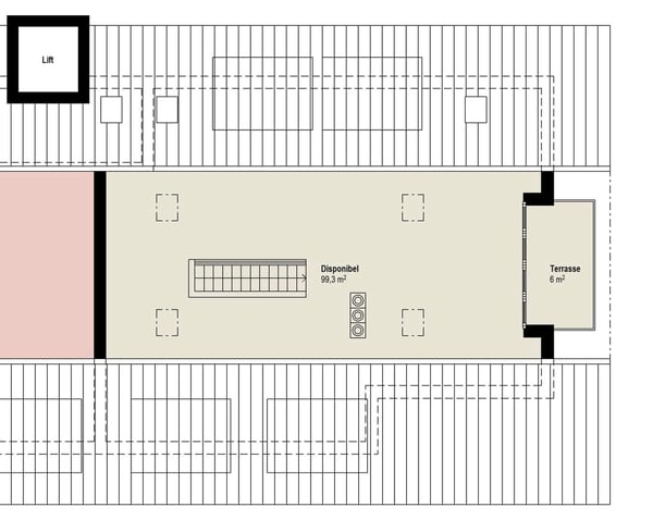 Grosszügige 4.5-Zimmer-Dachwohnung mit Galerie und zwei Balkone 10