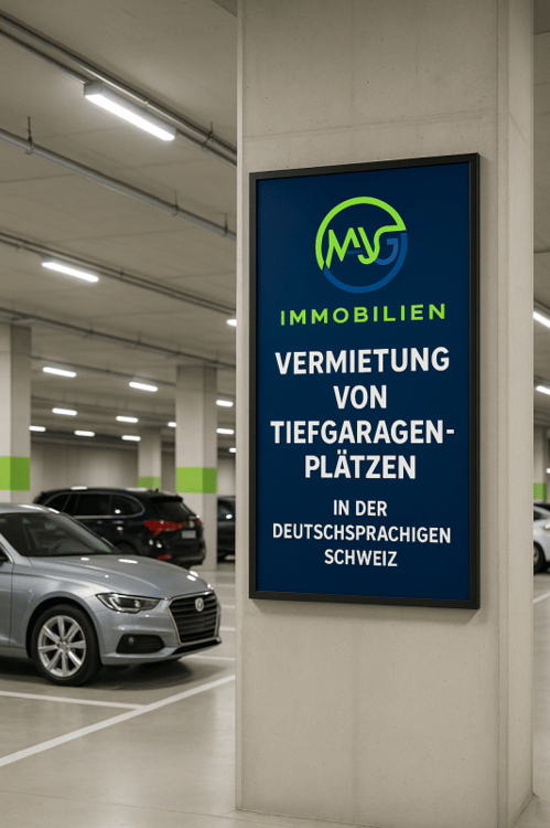 TIEFGARAGENPLÄTZE IN SUHR ZU VERMIETEN 3