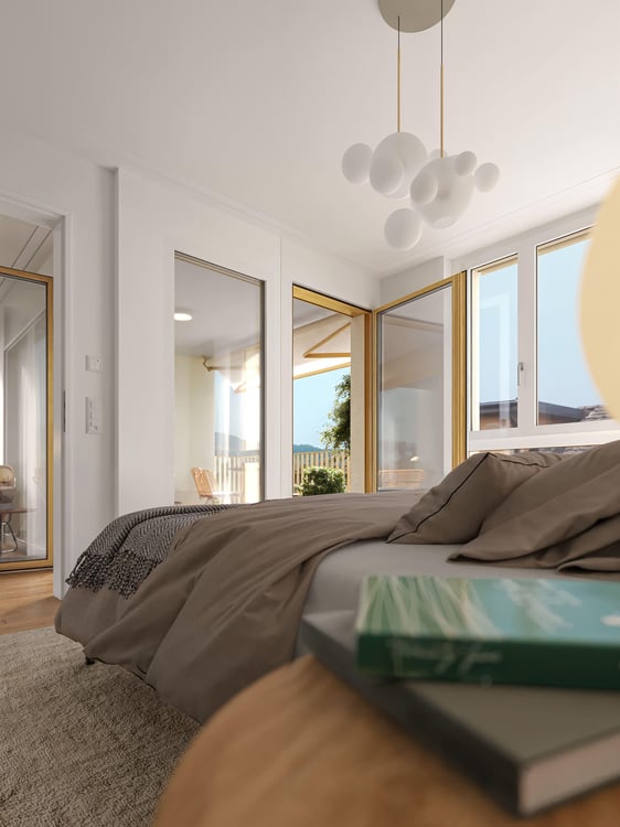 Im Herzen von Altstetten grosszügige 4.5-Zimmer-Neubauwohnung mit Gartensitzplatz 3