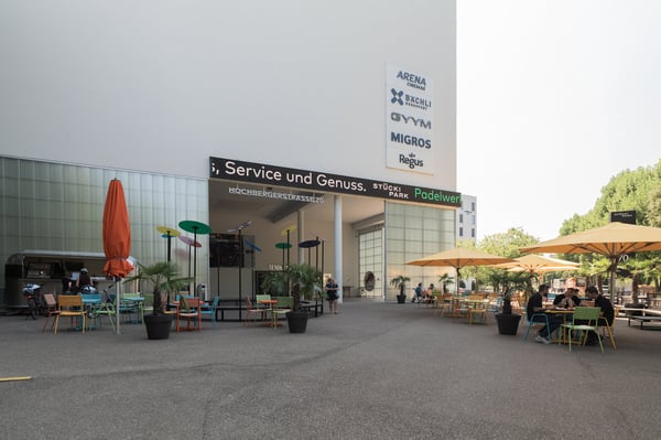 Gastrofläche für kreative Konzepte im Stücki Park