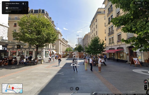 Restaurant at the best location in Geneva 3