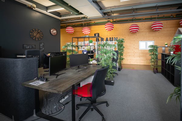 CoWorking Desk in Fabrik-Halle: nur 9 Min per Bus vom Bahnhof - diverse Abo-Modelle 1