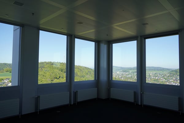 All-Inclusive Büro auf 25. Etage für 1-8 Arbeitsplätze – 2 Min. vom Bahnhof Winterthur 1