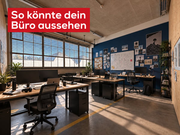 Charmantes Büro in alter Fabrikhalle 2