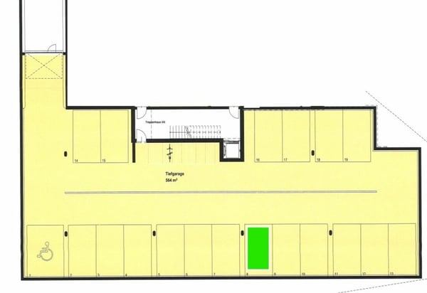 Tiefgaragenparkplatz in Birmensdorf 2
