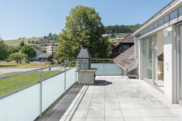 Grosszügige 4.5-Zimmer-Attika-Wohnung mit zwei Tiefgaragenplätzen, zwei Kellern 4