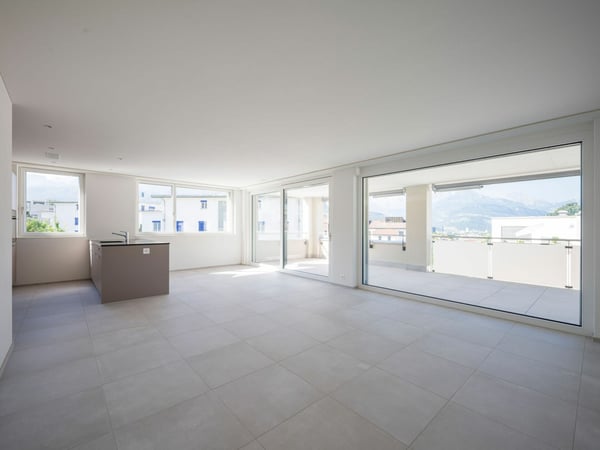 Erstvermietung: moderne 5.5-Zimmerwohnung mit Bergsicht 5