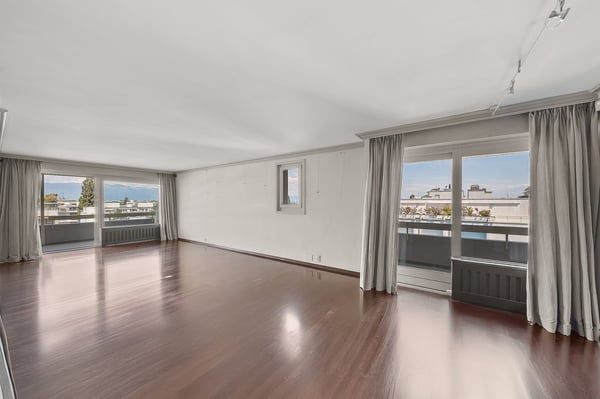 Bel appartement en pignon avec vue sur le Jet d’Eau - Champel 3
