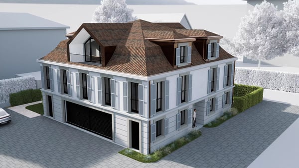 Résidence du Château Mafroi  - Exceptional Townhouses in the Heart of Nyon 1