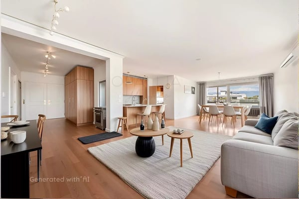 Beautiful apartement with view over the Jet d'Eau - Champel 1