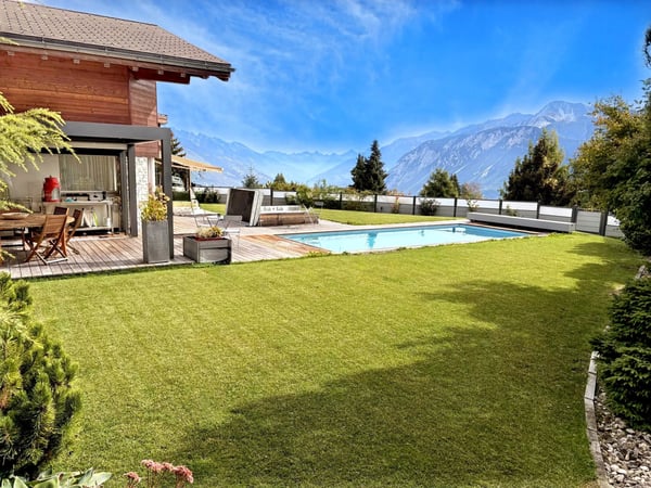 Family home with pool and wellness area, Randogne / Bluche 3