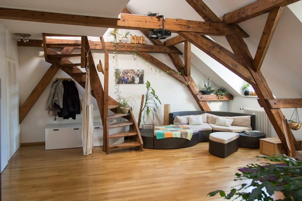 originelle Dachwohnung mit Galerie 2