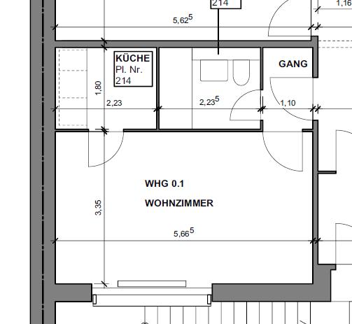 ruhige Seitenstrasse im St. Johanns-Quartier 4