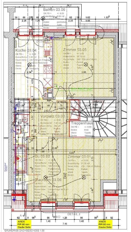 stilvoll sanierte Dachwohnung am Wasgenring 6