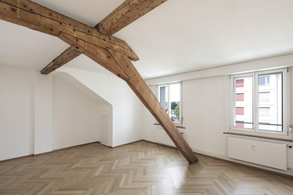 stilvoll sanierte Dachwohnung am Wasgenring 1