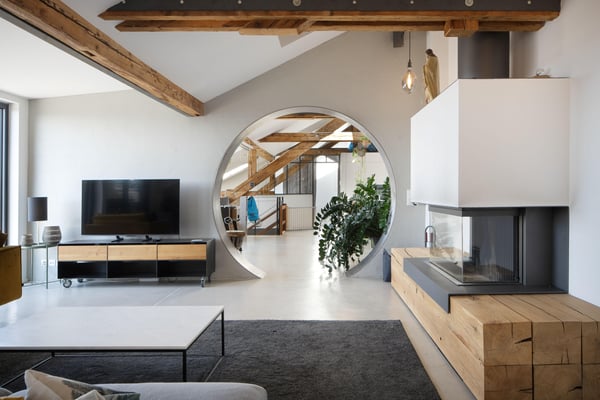 Spektakuläre Dachwohnung mit grosser Terrasse