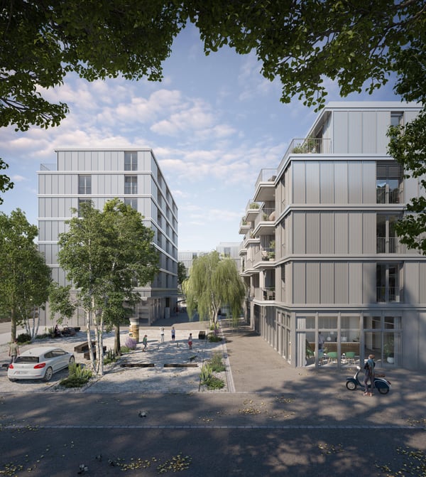 Erstvermietung: Überbauung