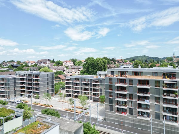 Erstvermietung: Überbauung