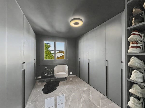 Luxuriöse Penthouse Wohnung mit viel Privatsphäre und Sicht in die Berge 16