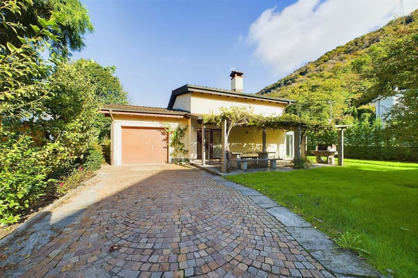 Figino - Wunderschönes, charaktervolles Haus in traumhafter Seelage | Figino - Splendida villetta di carattere in ottima località lacustre 4