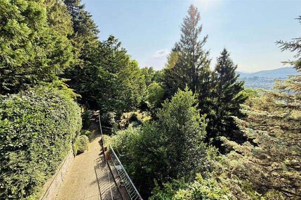 Lugano - Grande terreno edificabile nel verde | Lugano - Grosses, bebaubares Grundstück im Grünen - Atemberaubende Aussicht! 9
