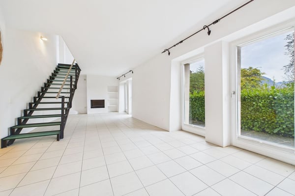 Duplex elegante con vista lago a Carona | Stilvolles Duplex mit Seeblick in Carona 6