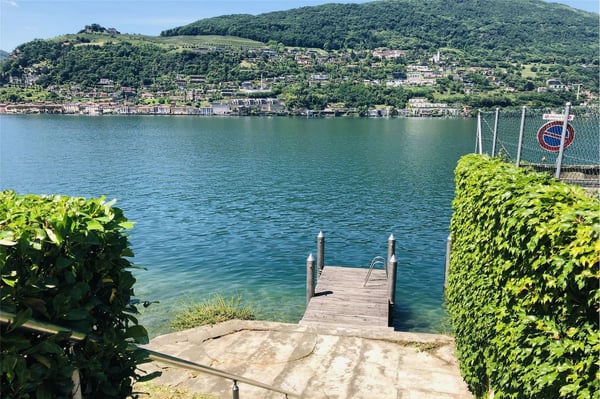 Brusino Arsizio - Interessante terreno edificabile con accesso al lago | Brusino Arsizio - Interessantes Bauland mit Seezugang 1