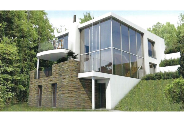 Brusino Arsizio - Interessante terreno edificabile con accesso al lago | Brusino Arsizio - Interessantes Bauland mit Seezugang 6