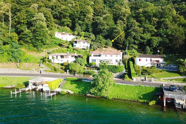 Brusino Arsizio - Interessante terreno edificabile con accesso al lago | Brusino Arsizio - Interessantes Bauland mit Seezugang 4