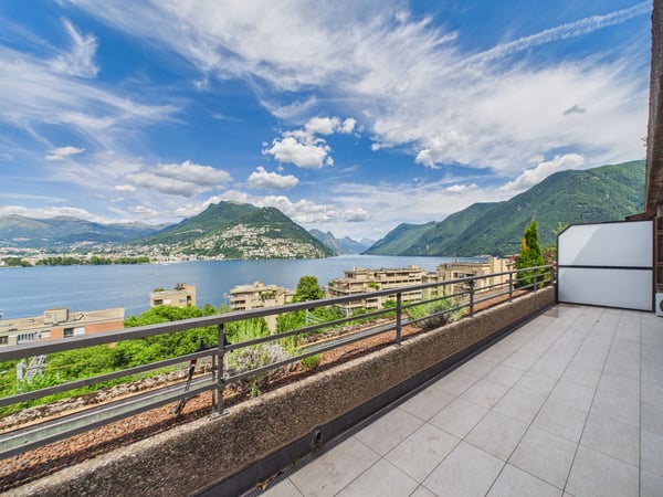 Panoramawohnung mit traumhaftem Blick auf den Golf von Lugano 7