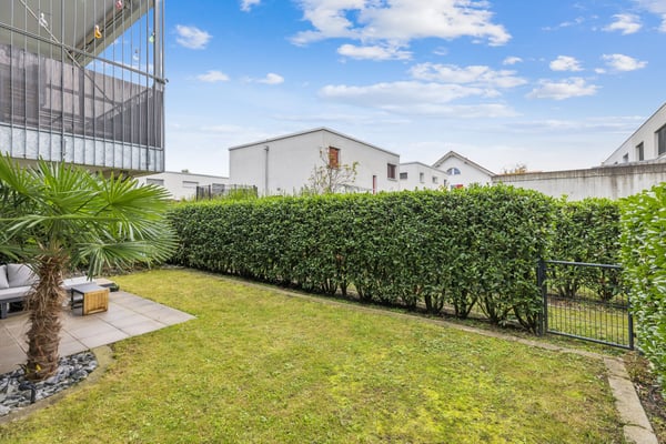 Moderne 1.5-Zimmer-Gartenwohnung – Stilvoll, renoviert & Minergie-effizient 2