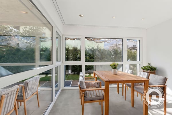 Stilvolles Wohnen: 1.5-Zimmer-Doppelhaus mit Wintergarten 2