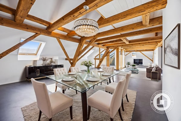 Exklusive 5.5-Zimmer-Dach-Maisonette mit Charme 3