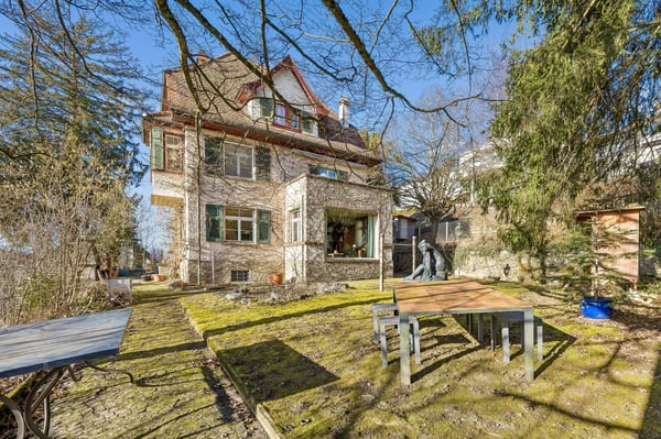 Jugendstilvilla in Reinach mit aussergewöhnlichem Parkgarten 1