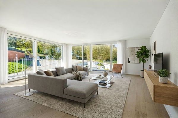 2.5-Zimmer-Etagenwohnung im Neubau / Erstbezug mit sonnigem Südbalkon in Neuenhof 1