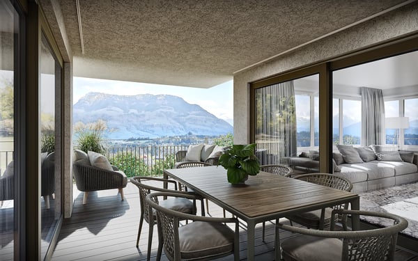 Exklusives Wohnen mit Weitblick - Ihr neues Zuhause in Udligenswil 3