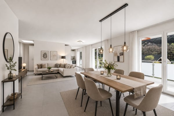 4.5-Zimmer-Attikawohnung mit grosser Dachterrasse! 2