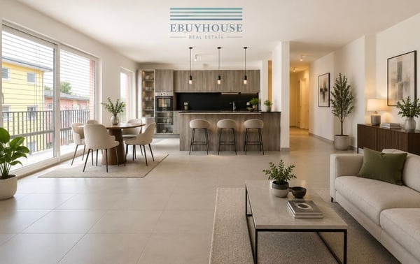 Appartamento con ampia zona living vetrata 5