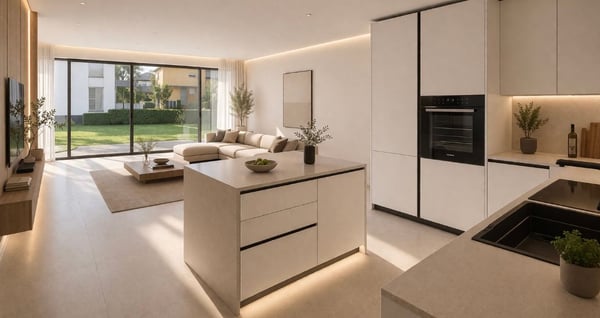 Elegante villetta nuova con giardino in zona residenziale immersa nel verde 2