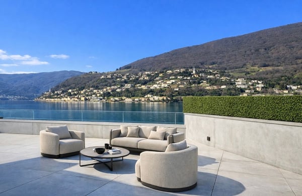 Villa di design in posizione unica con vista lago mozzafiato e darsena 20