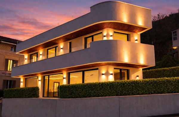 Villa di design in posizione unica con vista lago mozzafiato e darsena 21