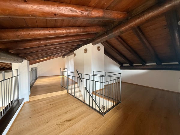 Esclusivo attico duplex di 5,5 locali con loggiato panoramico e giardino privato nel cuore di Origlio 2