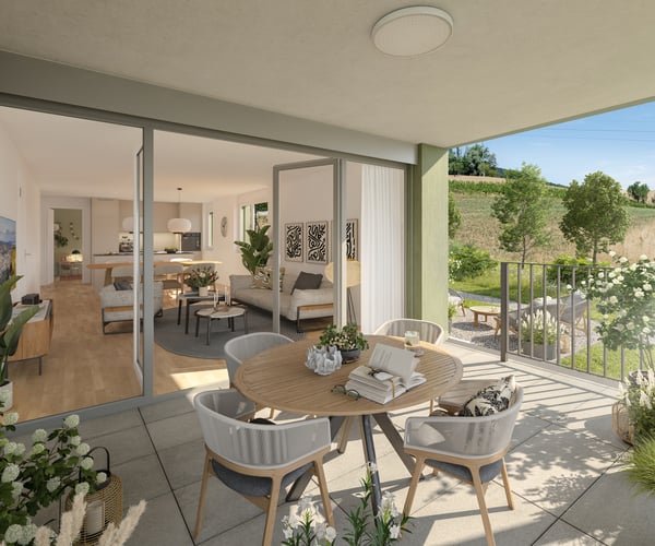 Neubau Fluhblick - Wohnen mit Aussicht, Komfort und Lebensqualität