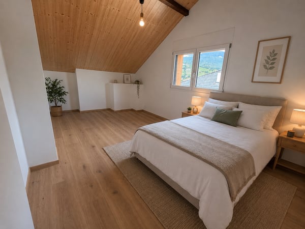 Magnifique appartement 3.5 pièces en duplex dans une grange entièrement rénovée 3