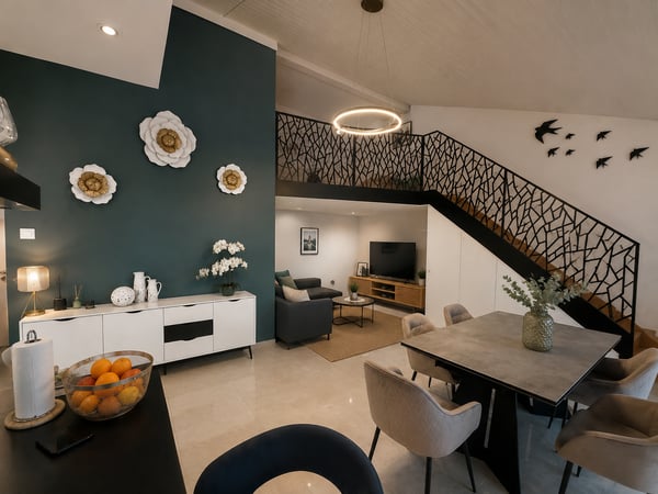 Bel appartement avec mezzanine et grande terrasse exposée plein sud 11