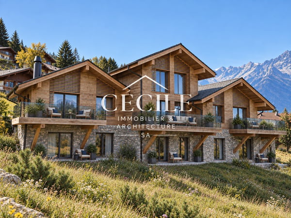 HAUTE-NENDAZ – APPARTEMENT NEUF 3,5 PIÈCES AVEC GRANDE TERRASSE
