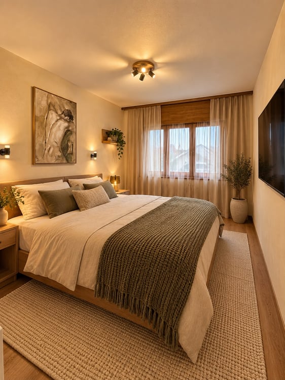 Appartement 4.5 pièces avec vue et charme alpin à Crans-Montana