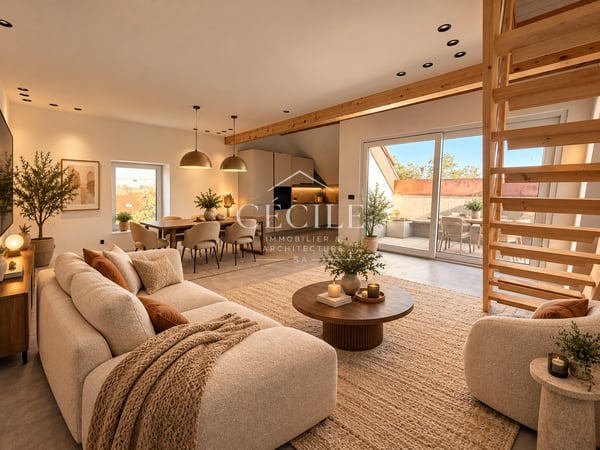 Magnifique appartement en attique de 5.5 pièces 2