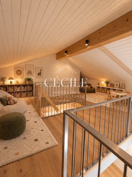 Magnifique appartement en attique de 5.5 pièces 12