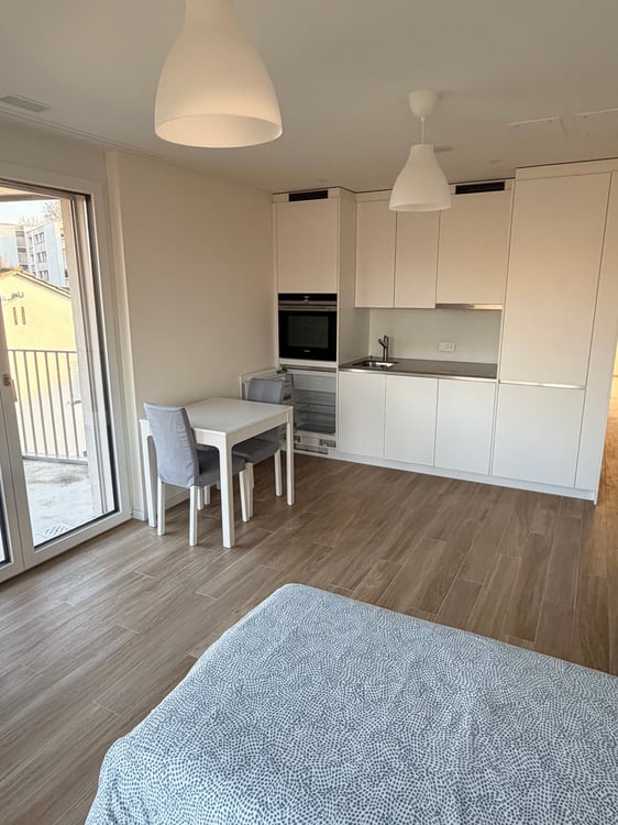 Modernes Studio mit Balkon in Opfikon – Neubau 3